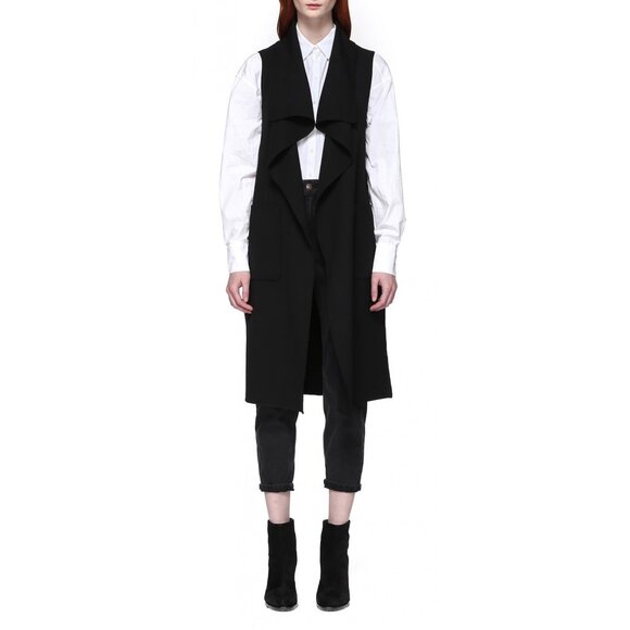 Mackage "Tessana" Long Vest in Black, size XS - Picture 1 of 7